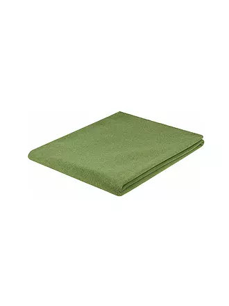 STEINER 1888 | Manta de lana - Plaid Sophia 145x190cm Latte | grün